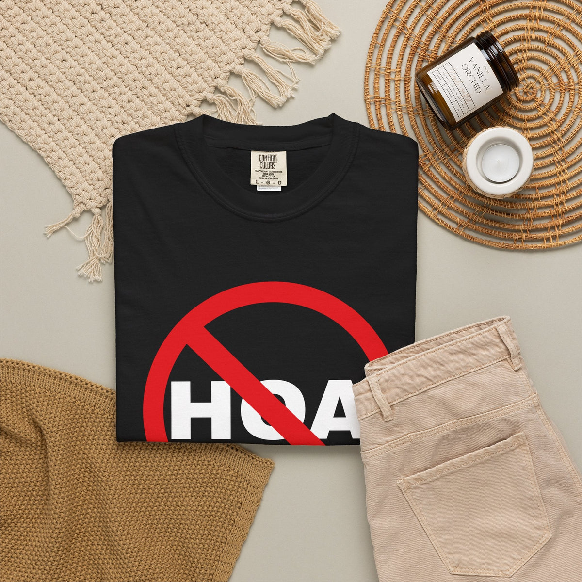 No HOA, Because You Call the Shots | Heavy Tee - T-Shirt | ShirtyAgents