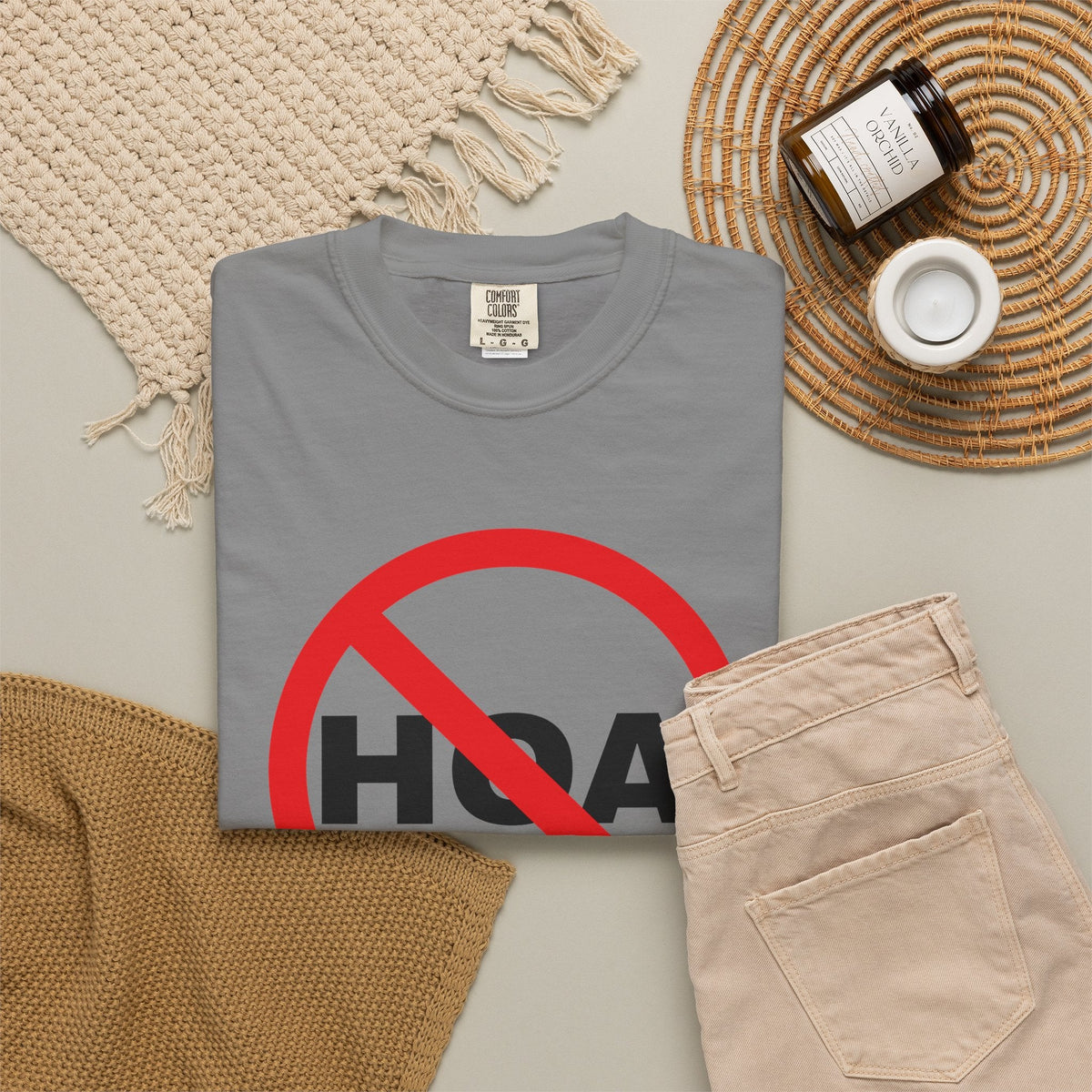 No HOA, Because You Call the Shots | Heavy Tee - T-Shirt | ShirtyAgents