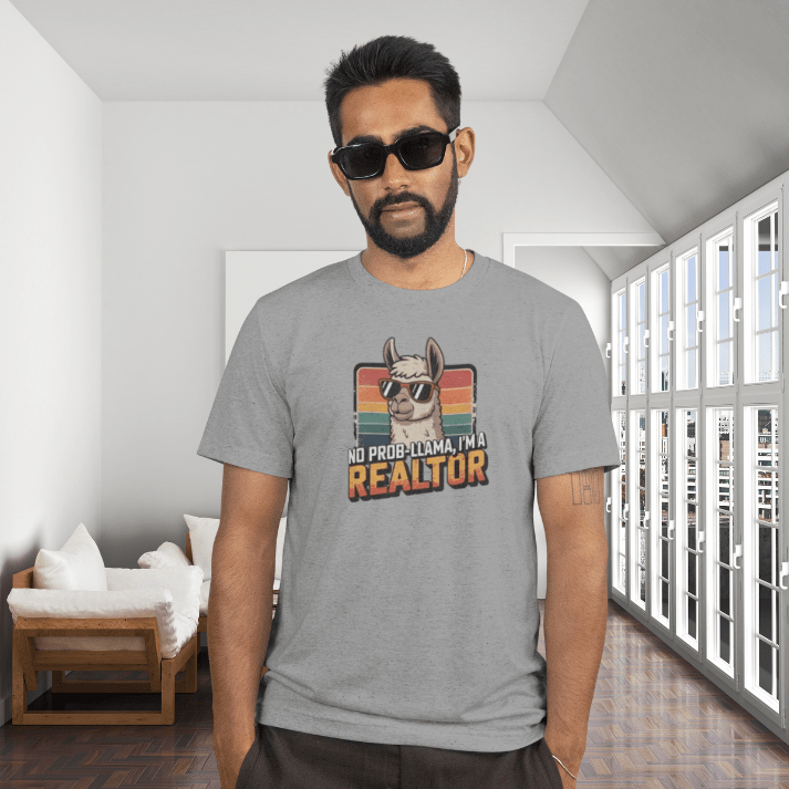 No Prob - Llama I'm A Realtor - T-Shirt | ShirtyAgents