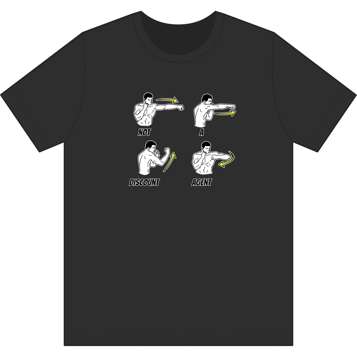 Not A Discount Agent | Soft Premium Tee - T-Shirt | ShirtyAgents