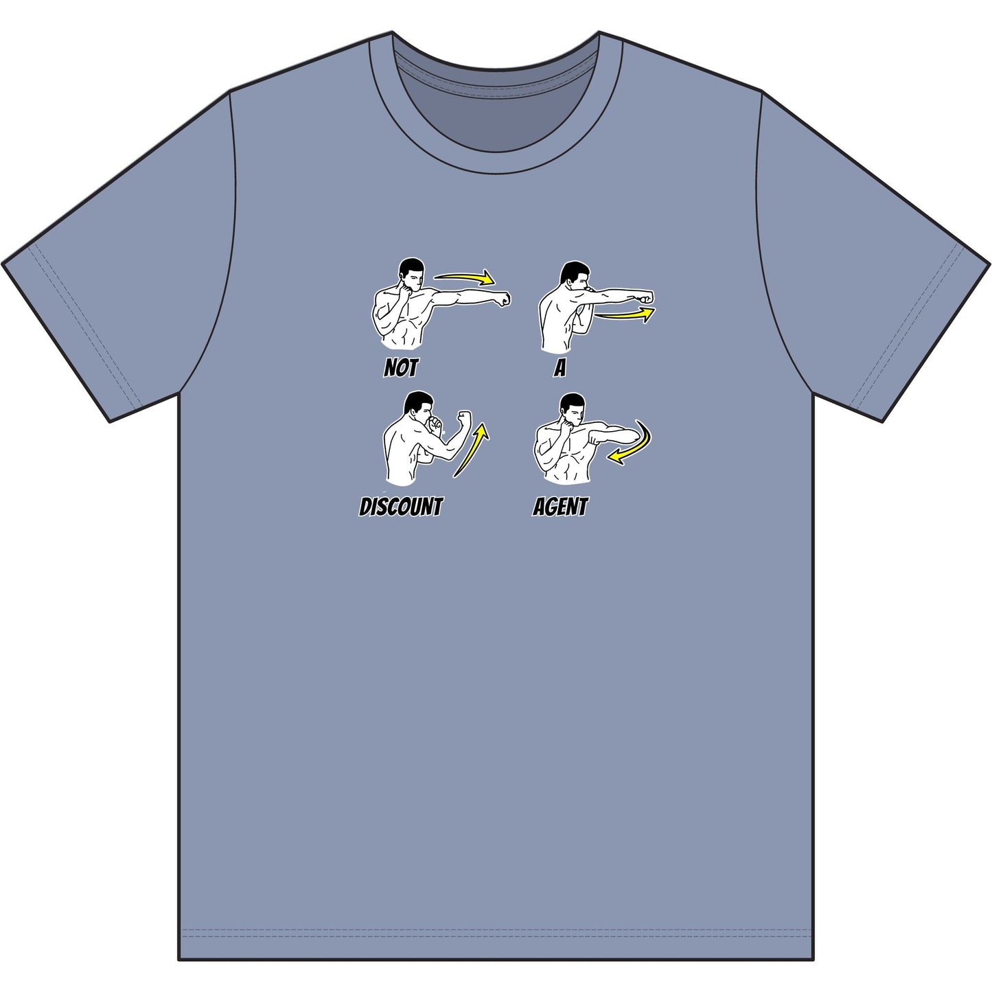 Not A Discount Agent | Soft Premium Tee - T-Shirt | ShirtyAgents