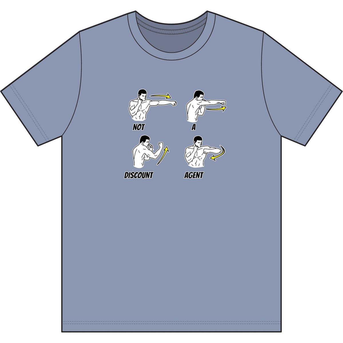 Not A Discount Agent | Soft Premium Tee - T-Shirt | ShirtyAgents