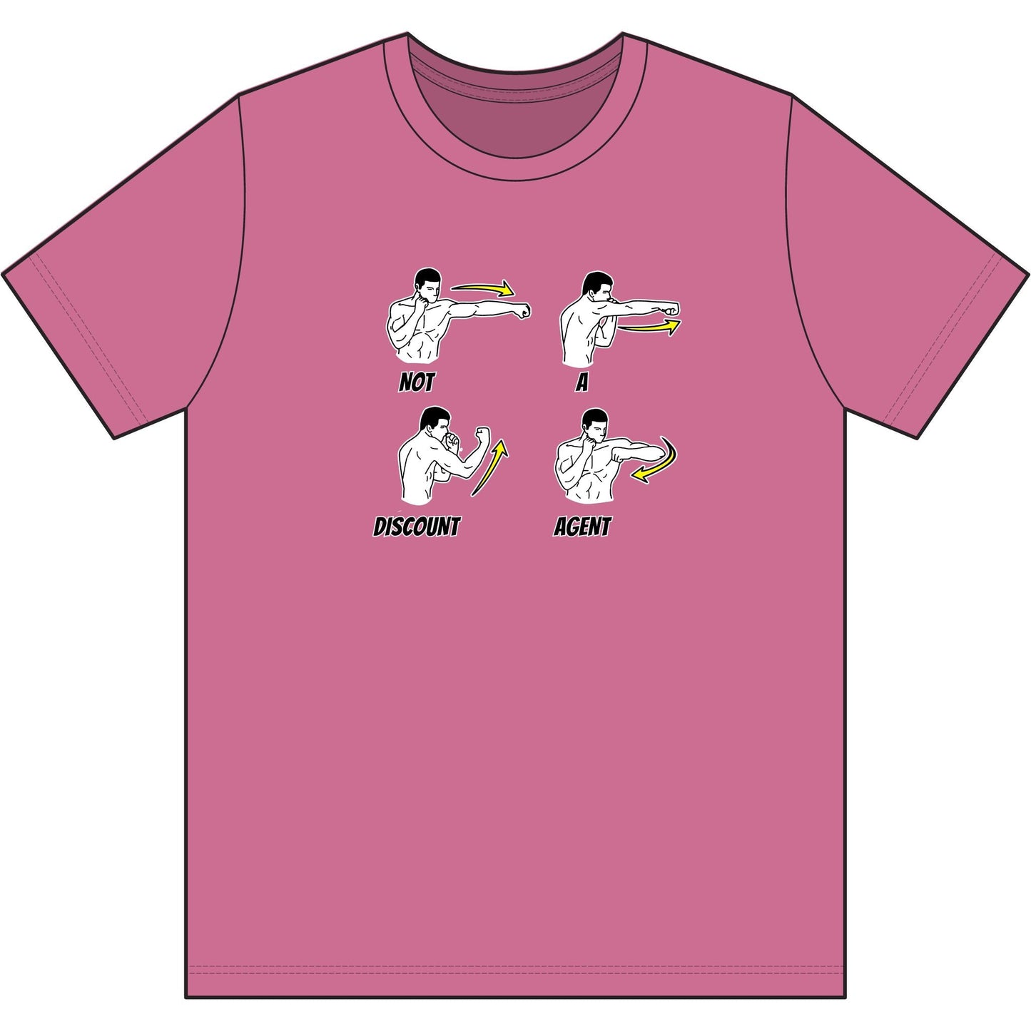 Not A Discount Agent | Soft Premium Tee - T-Shirt | ShirtyAgents