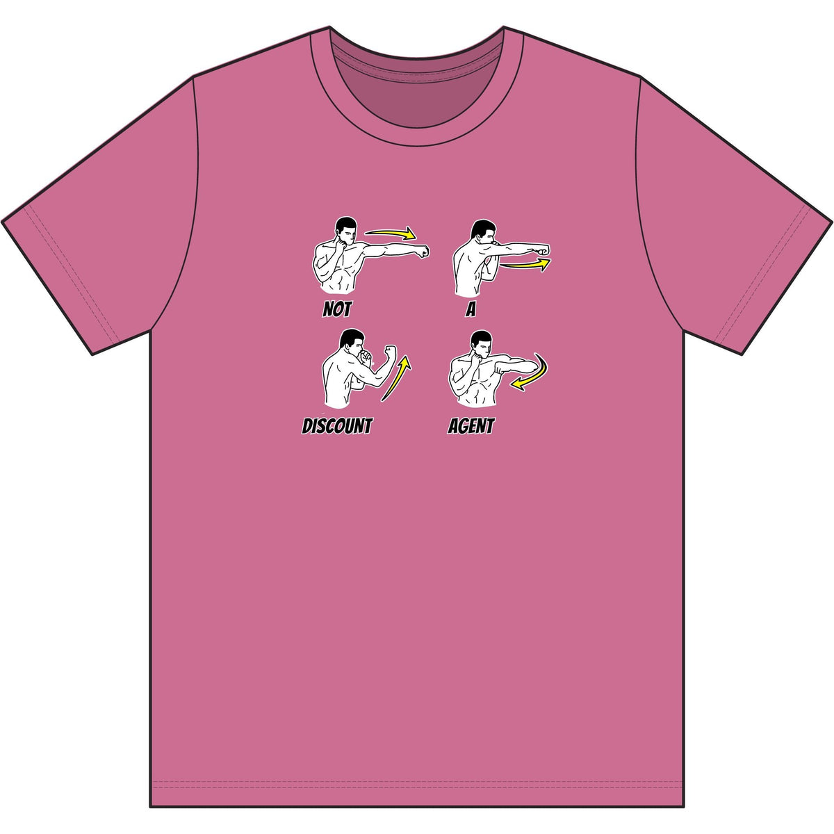 Not A Discount Agent | Soft Premium Tee - T-Shirt | ShirtyAgents