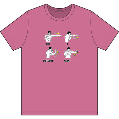Not A Discount Agent | Soft Premium Tee - T-Shirt | ShirtyAgents