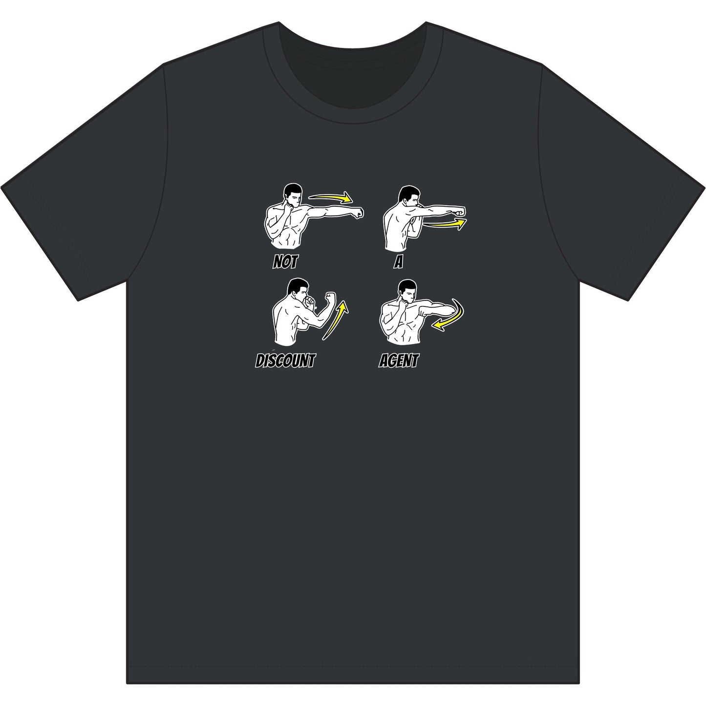 Not A Discount Agent | Soft Premium Tee - T-Shirt | ShirtyAgents