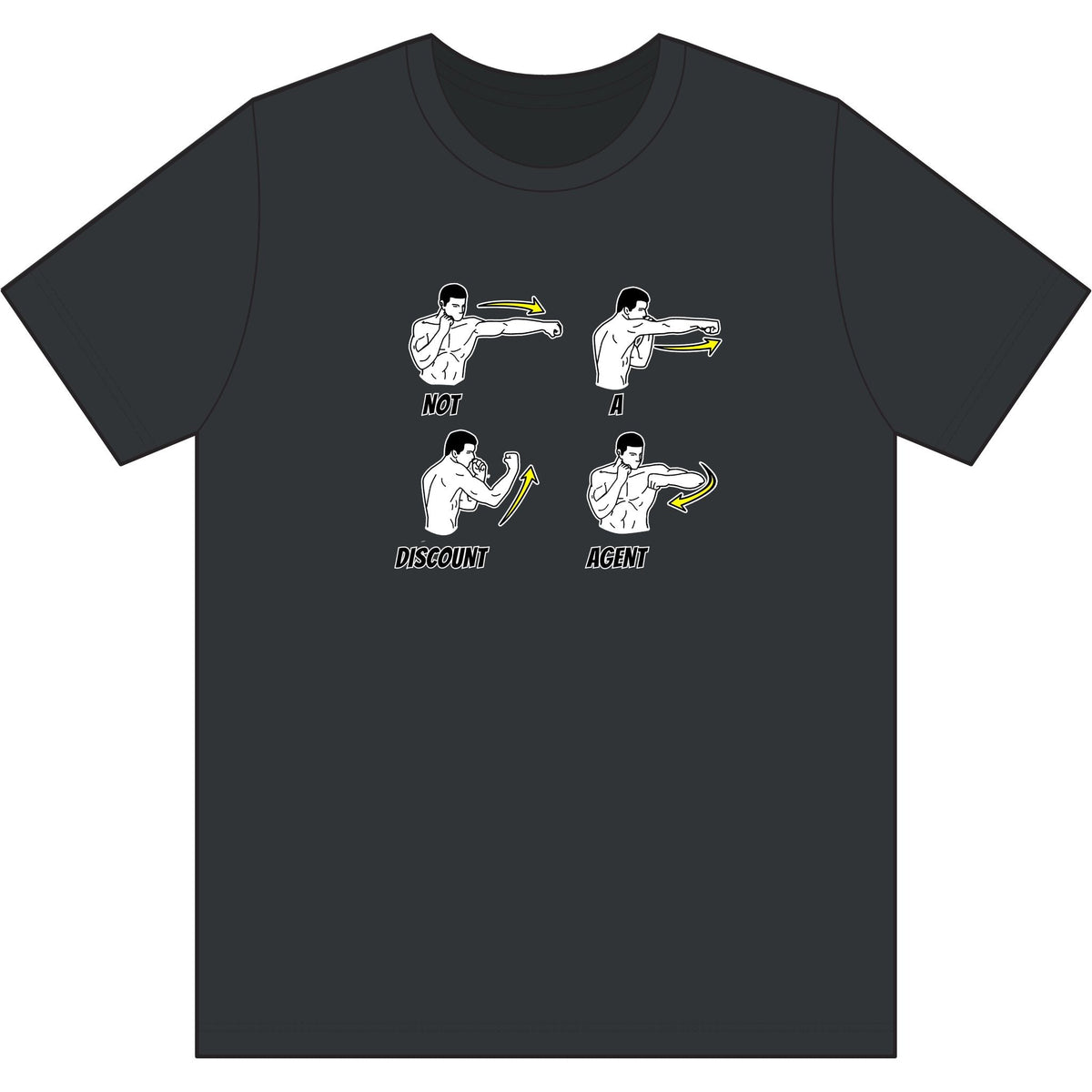 Not A Discount Agent | Soft Premium Tee - T-Shirt | ShirtyAgents