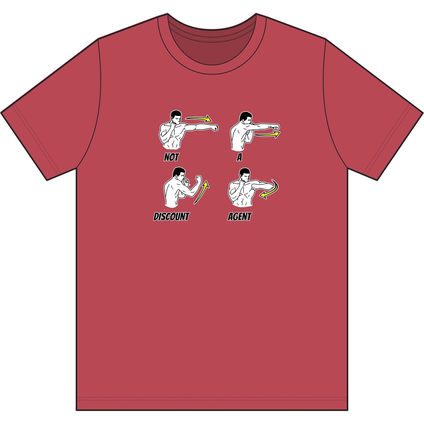 Not A Discount Agent | Soft Premium Tee - T-Shirt | ShirtyAgents