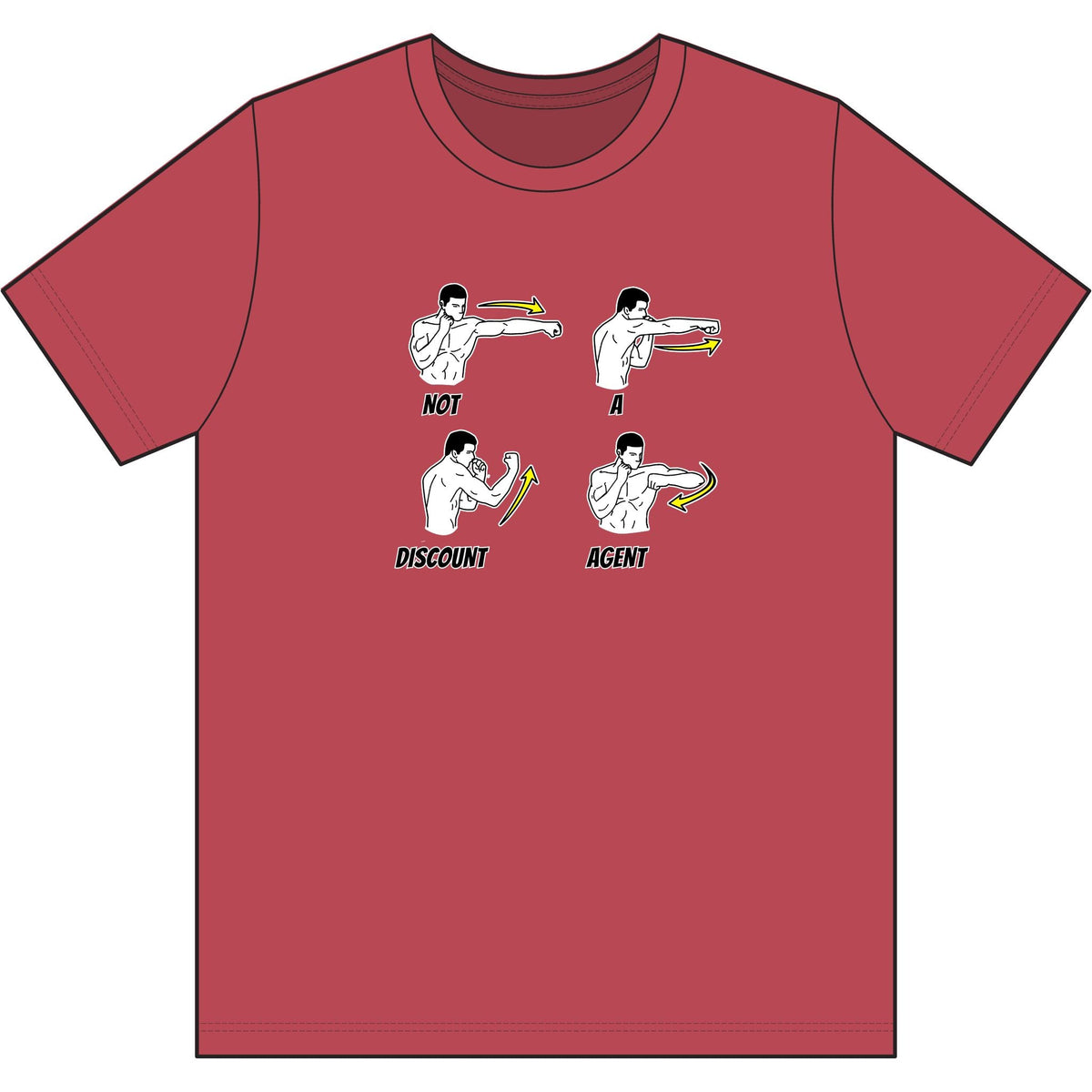 Not A Discount Agent | Soft Premium Tee - T-Shirt | ShirtyAgents
