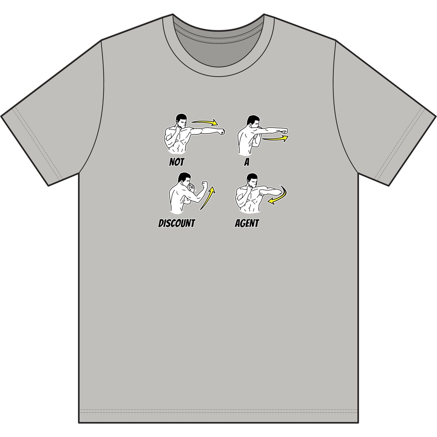 Not A Discount Agent | Soft Premium Tee - T-Shirt | ShirtyAgents