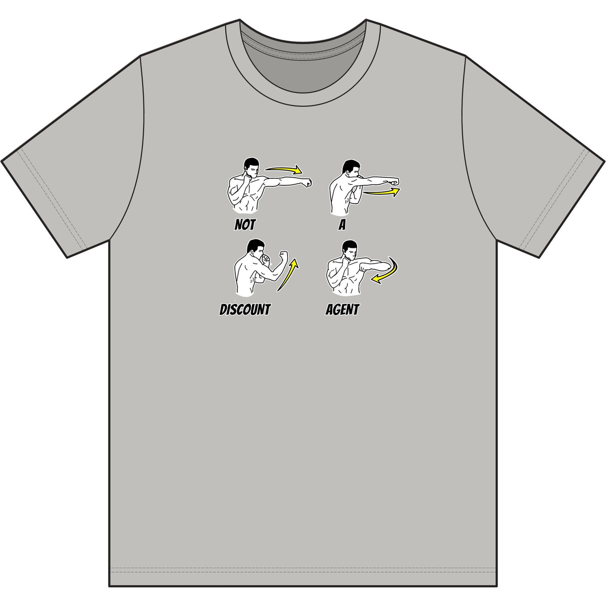 Not A Discount Agent | Soft Premium Tee - T-Shirt | ShirtyAgents