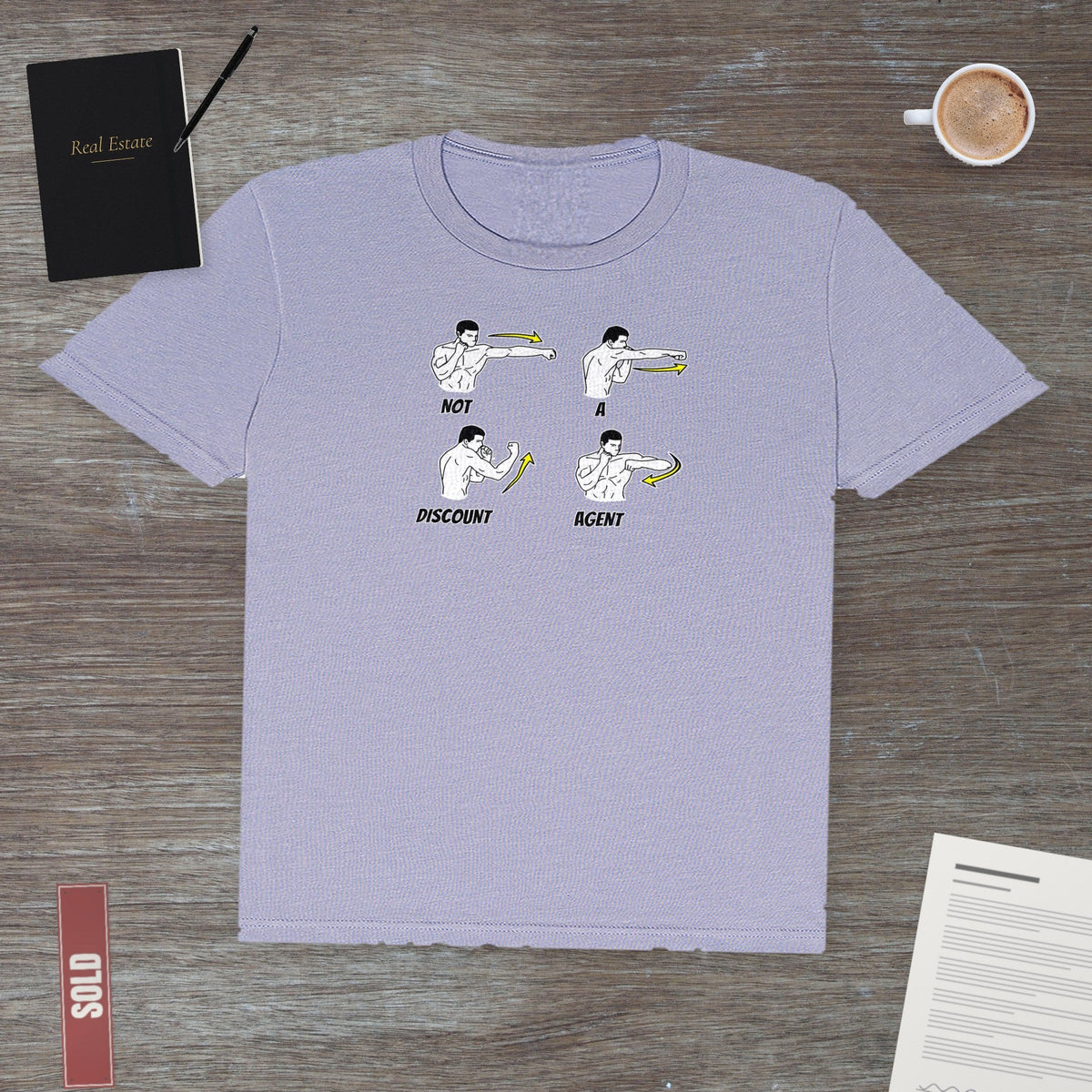 Not A Discount Agent | Soft Premium Tee - T-Shirt | ShirtyAgents