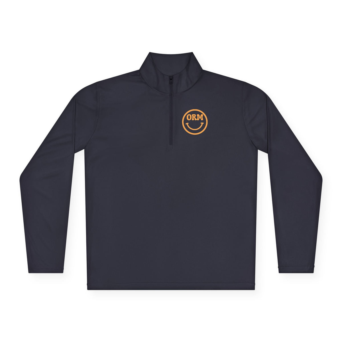 One REAL Mortgage (ORM) Chest Logo | Personalized Athletic Quarter-Zip Pullover - Long-sleeve | ShirtyAgents