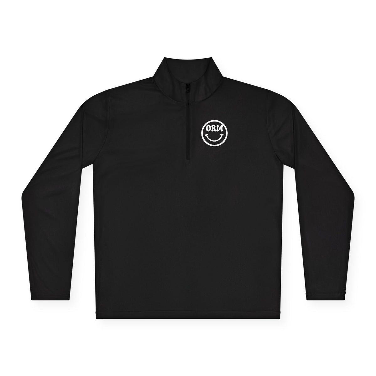 One REAL Mortgage (ORM) Chest Logo | Personalized Athletic Quarter-Zip Pullover - Long-sleeve | ShirtyAgents