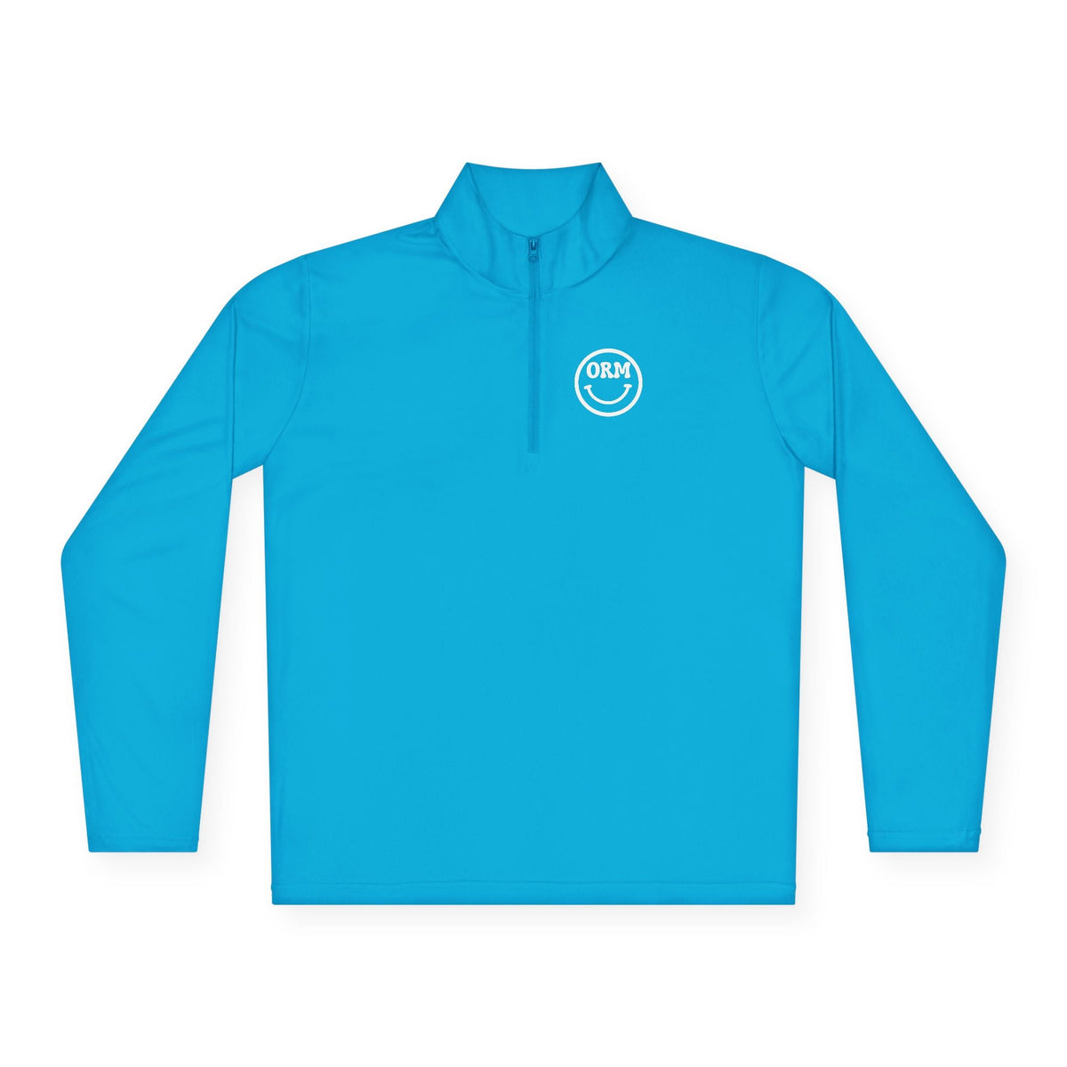 One REAL Mortgage (ORM) Chest Logo | Personalized Athletic Quarter-Zip Pullover - Long-sleeve | ShirtyAgents