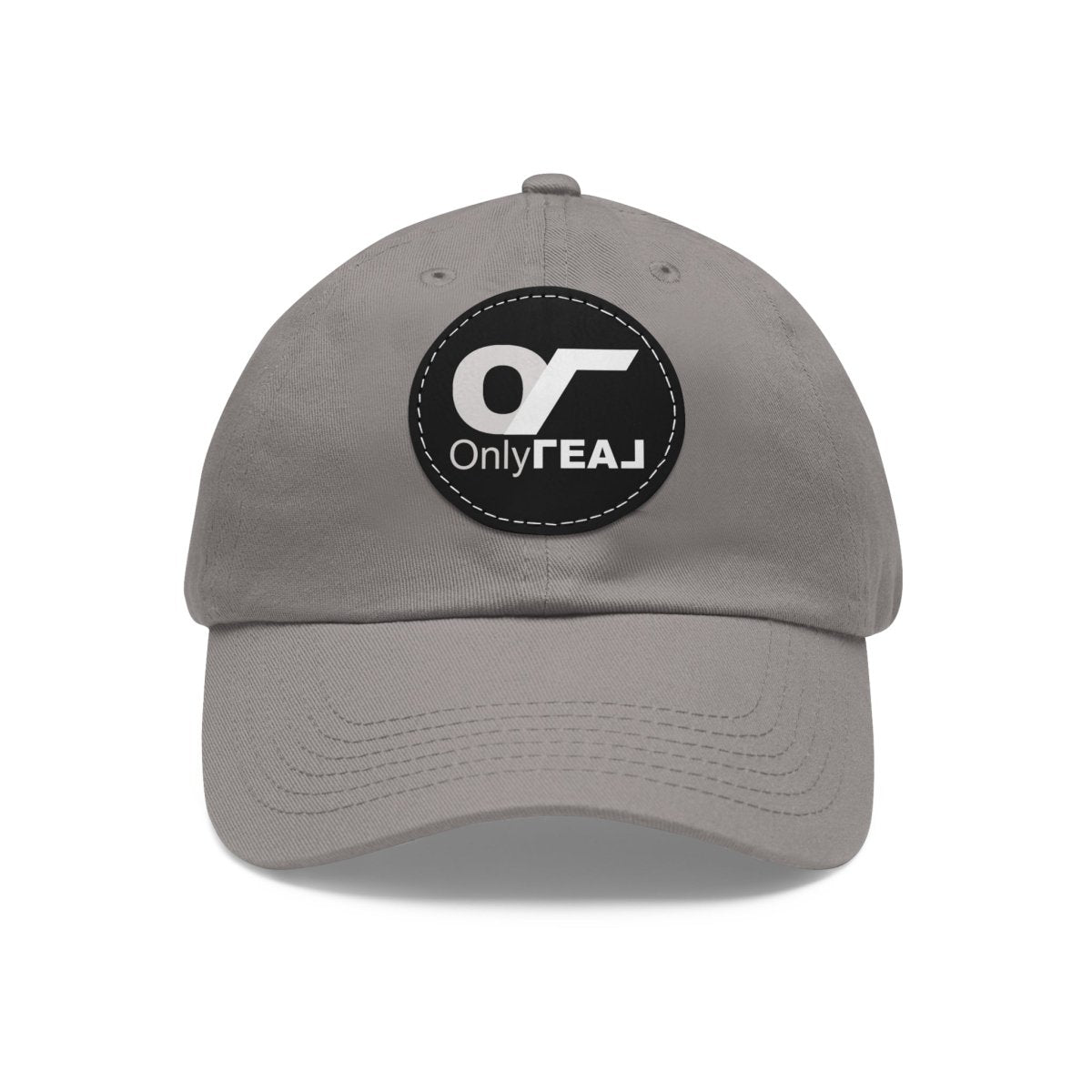 ONLY REAL Fans Hat with Leather Patch - Hats | ShirtyAgents