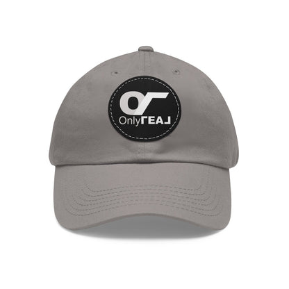 ONLY REAL Fans Hat with Leather Patch - Hats | ShirtyAgents