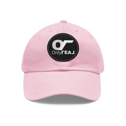 ONLY REAL Fans Hat with Leather Patch - Hats | ShirtyAgents