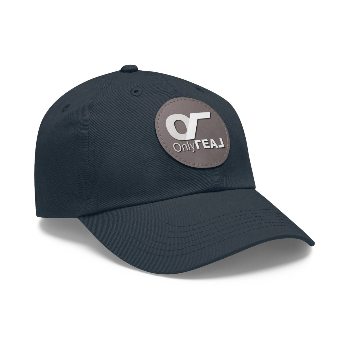 ONLY REAL Fans Hat with Leather Patch - Hats | ShirtyAgents