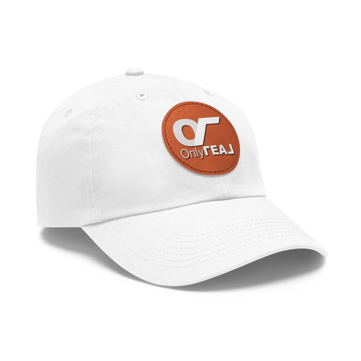 ONLY REAL Fans Hat with Leather Patch - Hats | ShirtyAgents