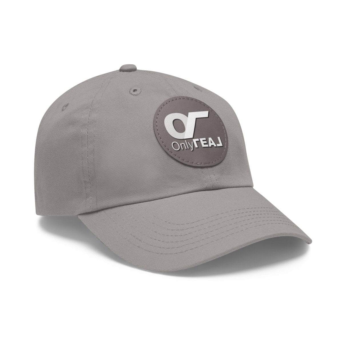 ONLY REAL Fans Hat with Leather Patch - Hats | ShirtyAgents