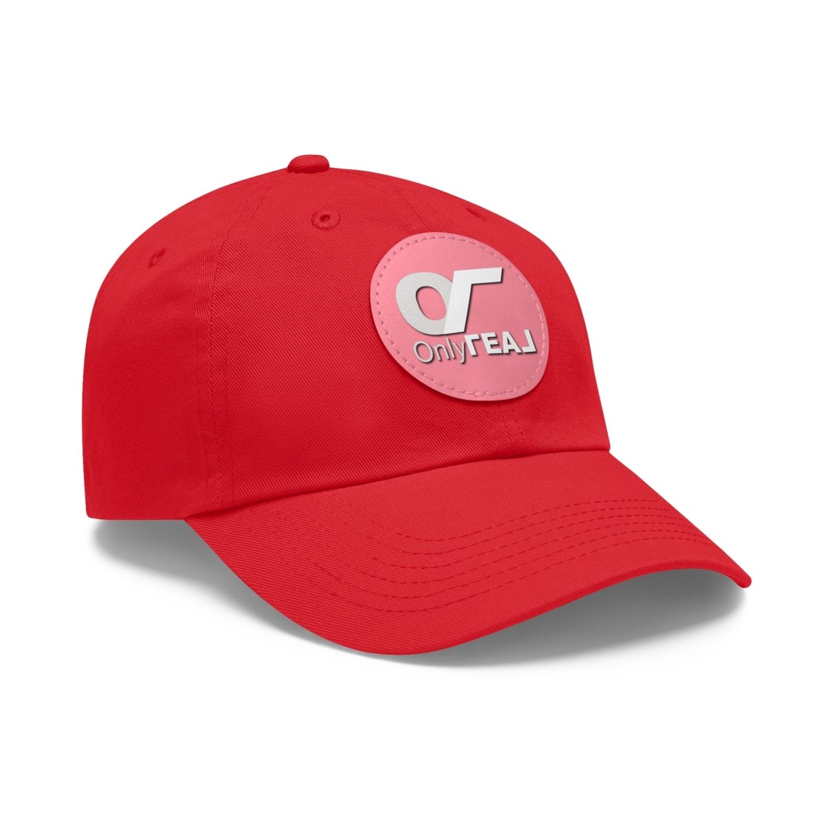 ONLY REAL Fans Hat with Leather Patch - Hats | ShirtyAgents