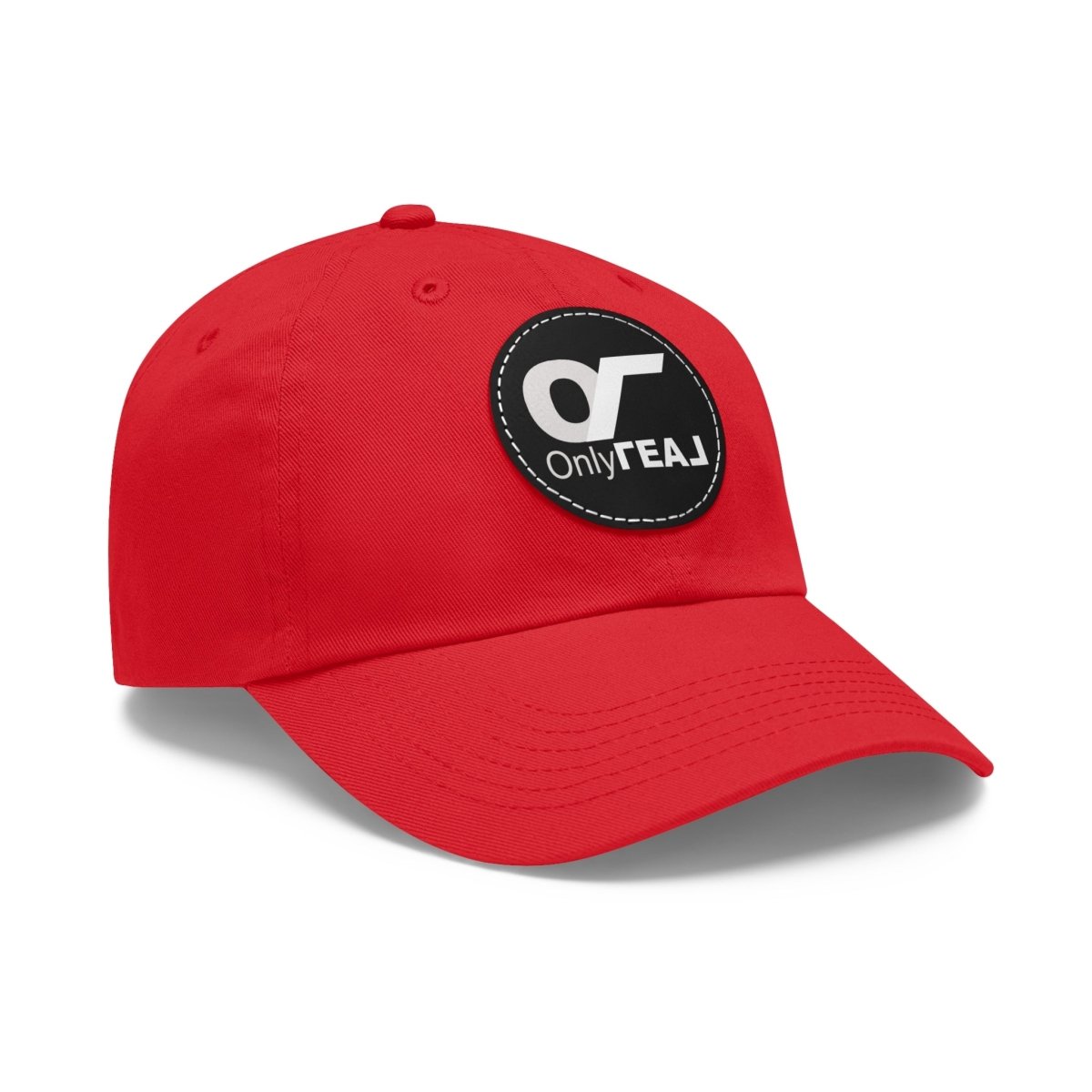 ONLY REAL Fans Hat with Leather Patch - Hats | ShirtyAgents
