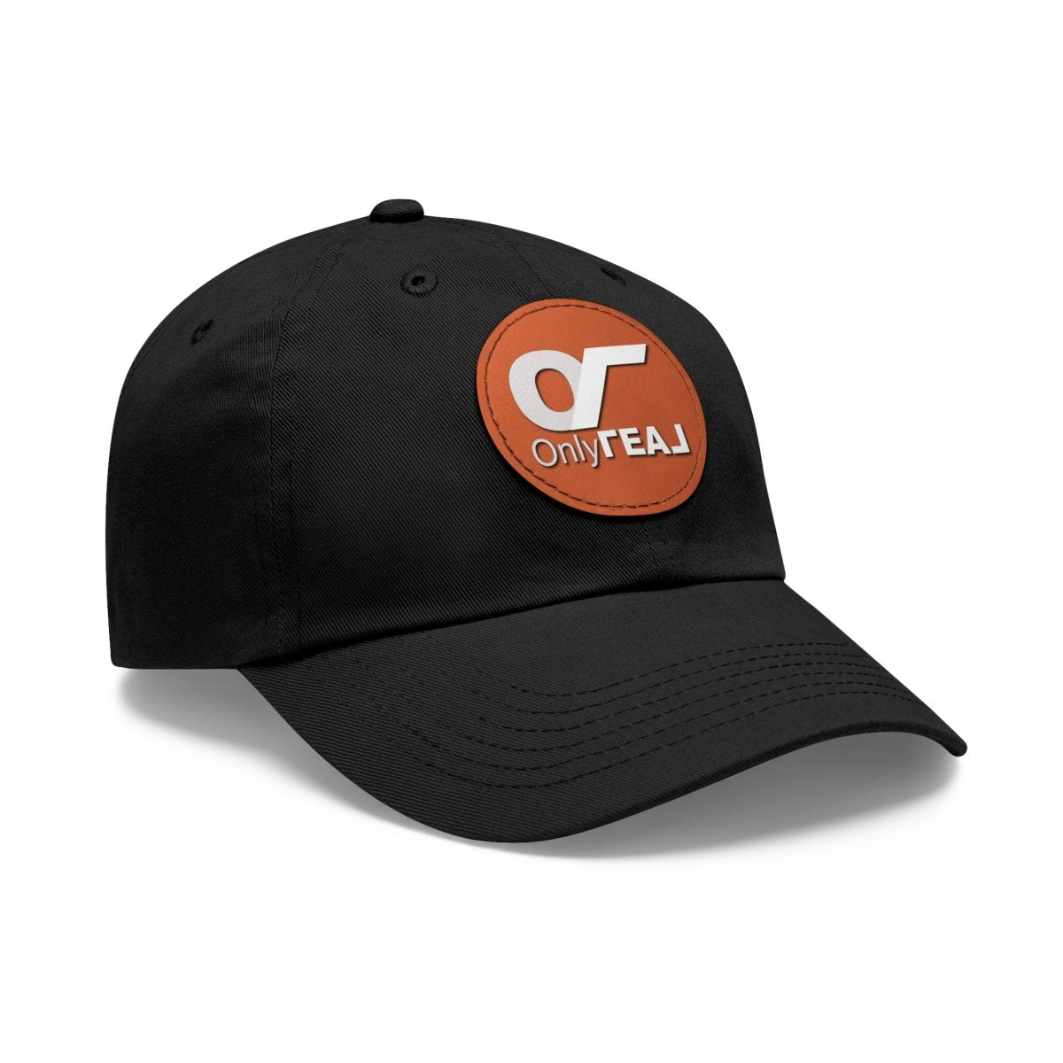 ONLY REAL Fans Hat with Leather Patch - Hats | ShirtyAgents