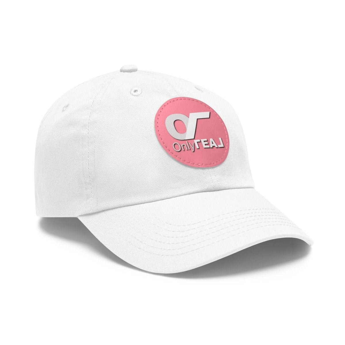 ONLY REAL Fans Hat with Leather Patch - Hats | ShirtyAgents