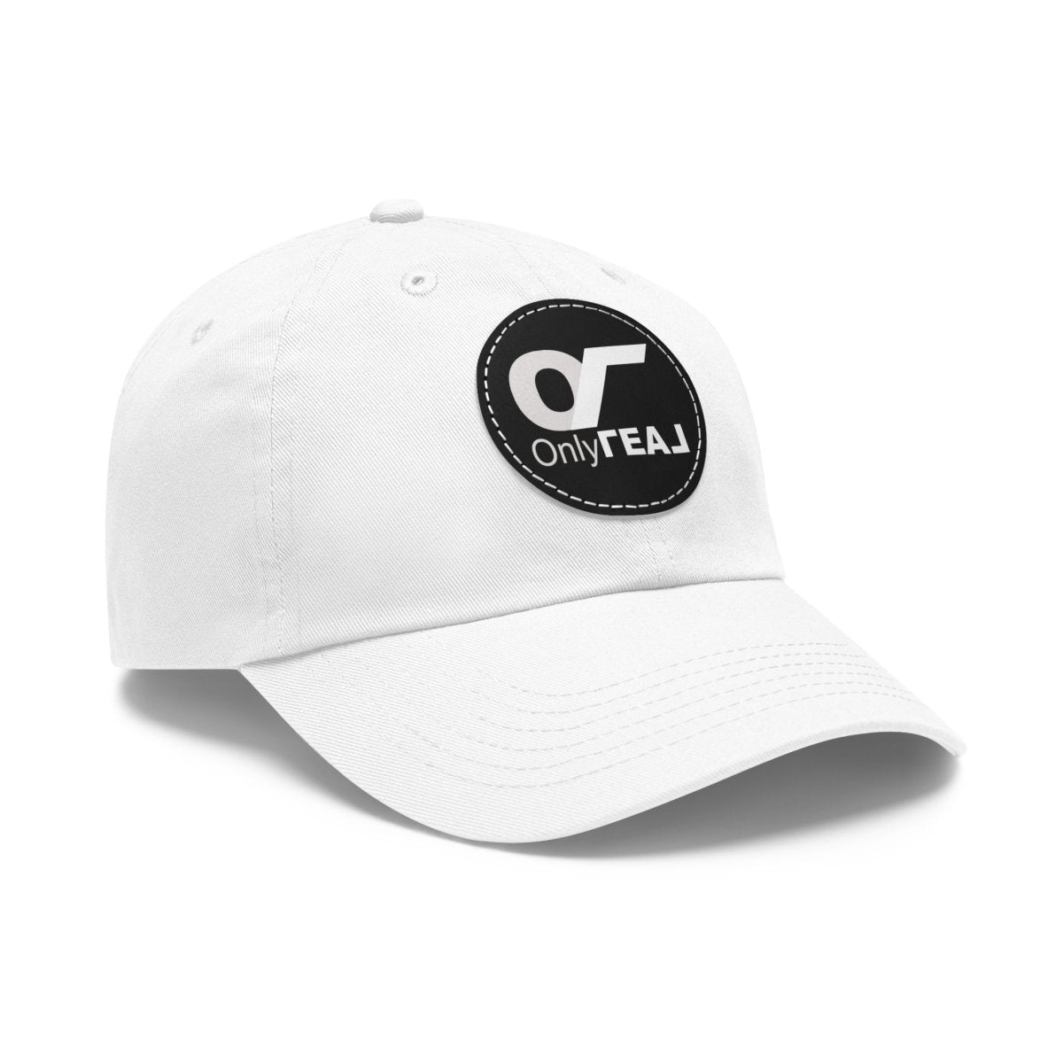 ONLY REAL Fans Hat with Leather Patch - Hats | ShirtyAgents