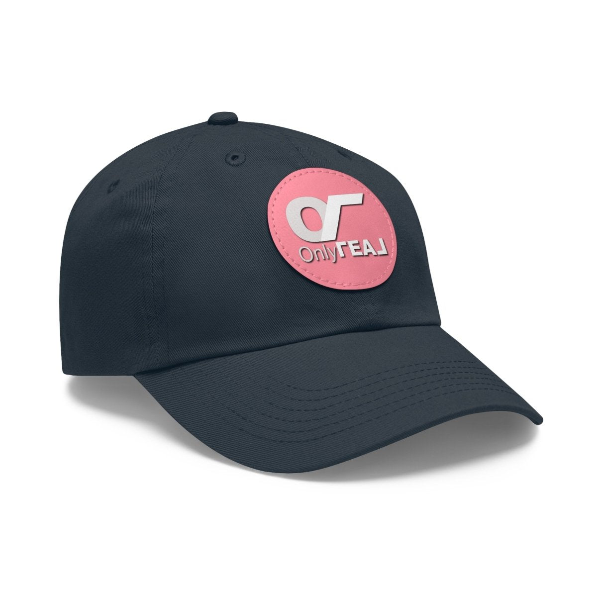 ONLY REAL Fans Hat with Leather Patch - Hats | ShirtyAgents