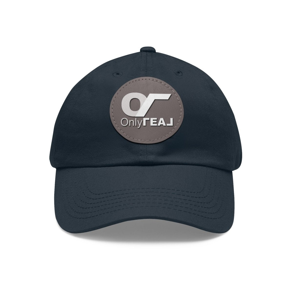 ONLY REAL Fans Hat with Leather Patch - Hats | ShirtyAgents