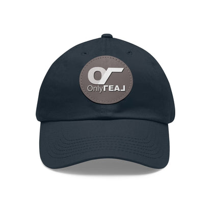 ONLY REAL Fans Hat with Leather Patch - Hats | ShirtyAgents