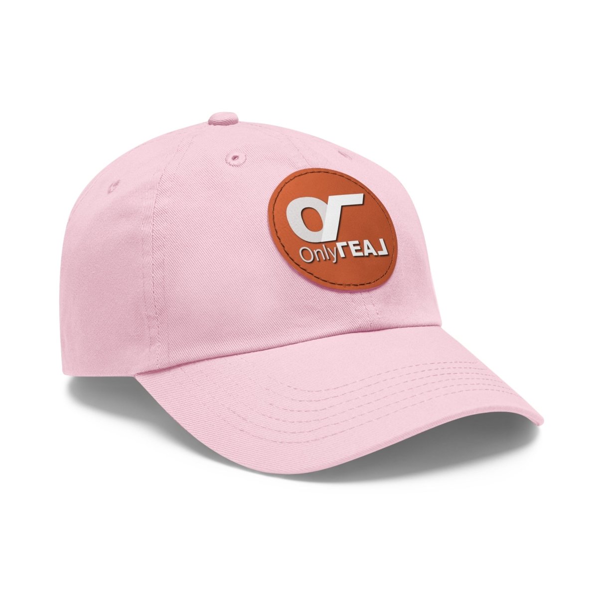 ONLY REAL Fans Hat with Leather Patch - Hats | ShirtyAgents