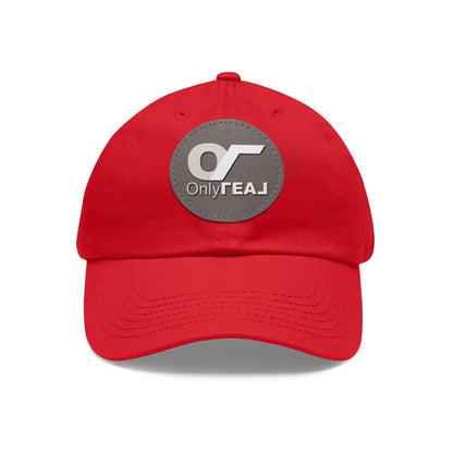 ONLY REAL Fans Hat with Leather Patch - Hats | ShirtyAgents