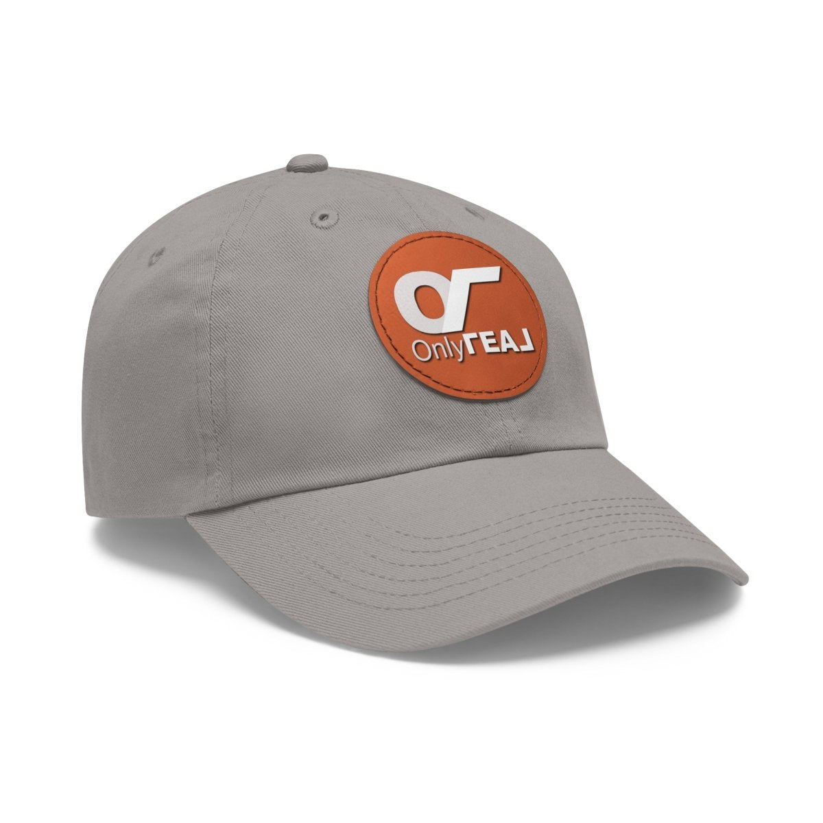 ONLY REAL Fans Hat with Leather Patch - Hats | ShirtyAgents