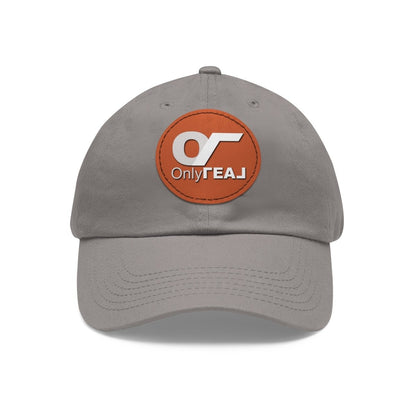 ONLY REAL Fans Hat with Leather Patch - Hats | ShirtyAgents