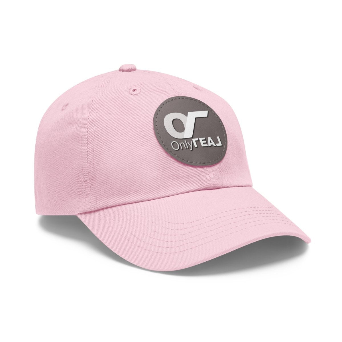ONLY REAL Fans Hat with Leather Patch - Hats | ShirtyAgents