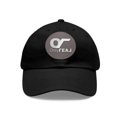 ONLY REAL Fans Hat with Leather Patch - Hats | ShirtyAgents