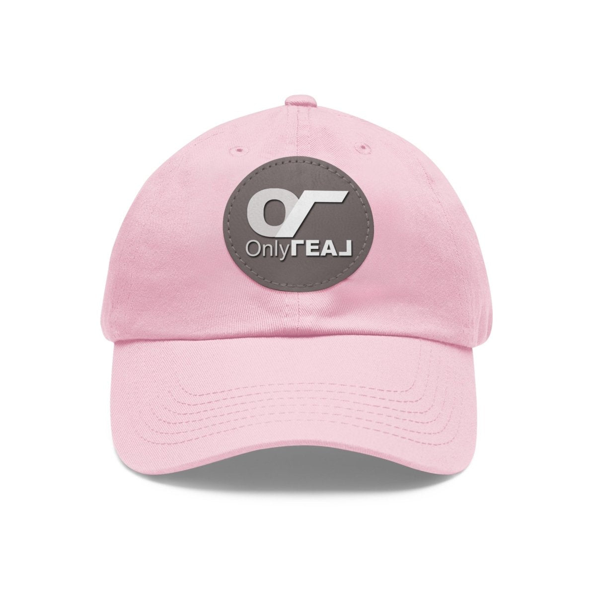 ONLY REAL Fans Hat with Leather Patch - Hats | ShirtyAgents