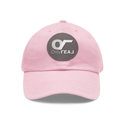 ONLY REAL Fans Hat with Leather Patch - Hats | ShirtyAgents