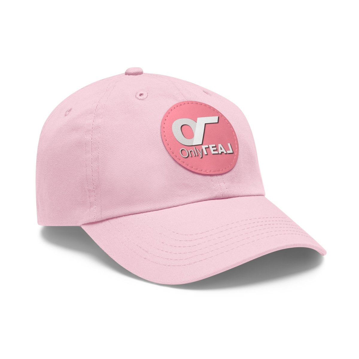 ONLY REAL Fans Hat with Leather Patch - Hats | ShirtyAgents