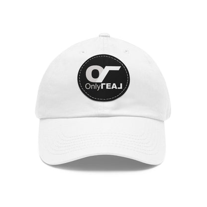 ONLY REAL Fans Hat with Leather Patch - Hats | ShirtyAgents