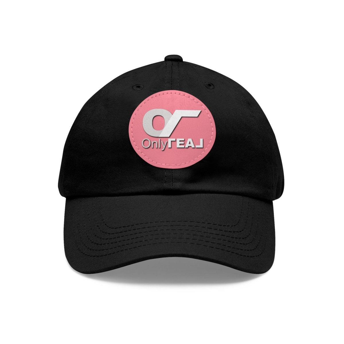 ONLY REAL Fans Hat with Leather Patch - Hats | ShirtyAgents
