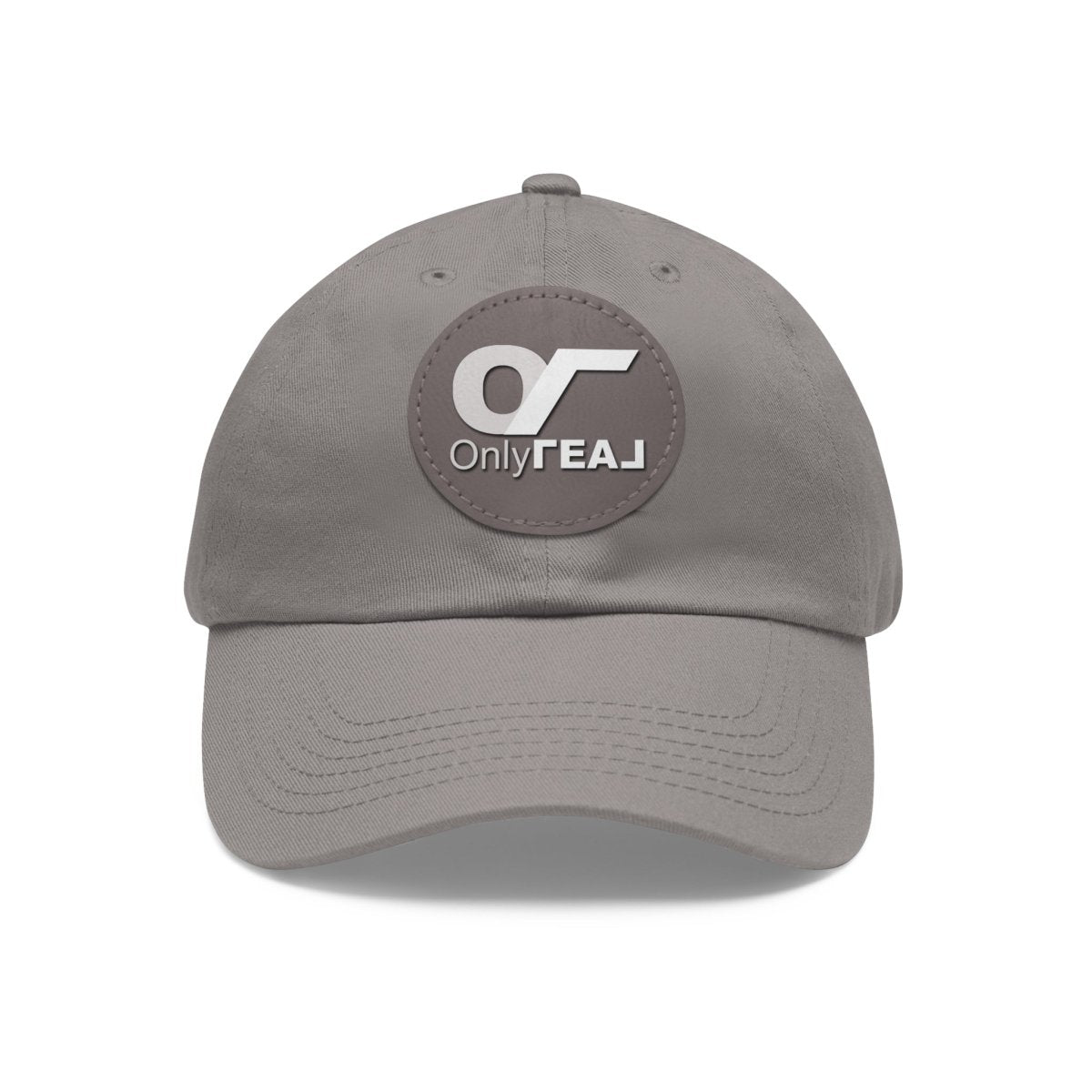 ONLY REAL Fans Hat with Leather Patch - Hats | ShirtyAgents