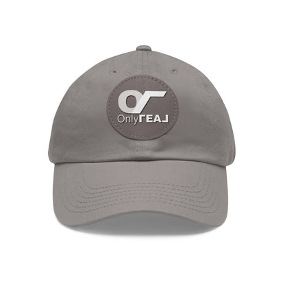 ONLY REAL Fans Hat with Leather Patch - Hats | ShirtyAgents