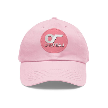 ONLY REAL Fans Hat with Leather Patch - Hats | ShirtyAgents