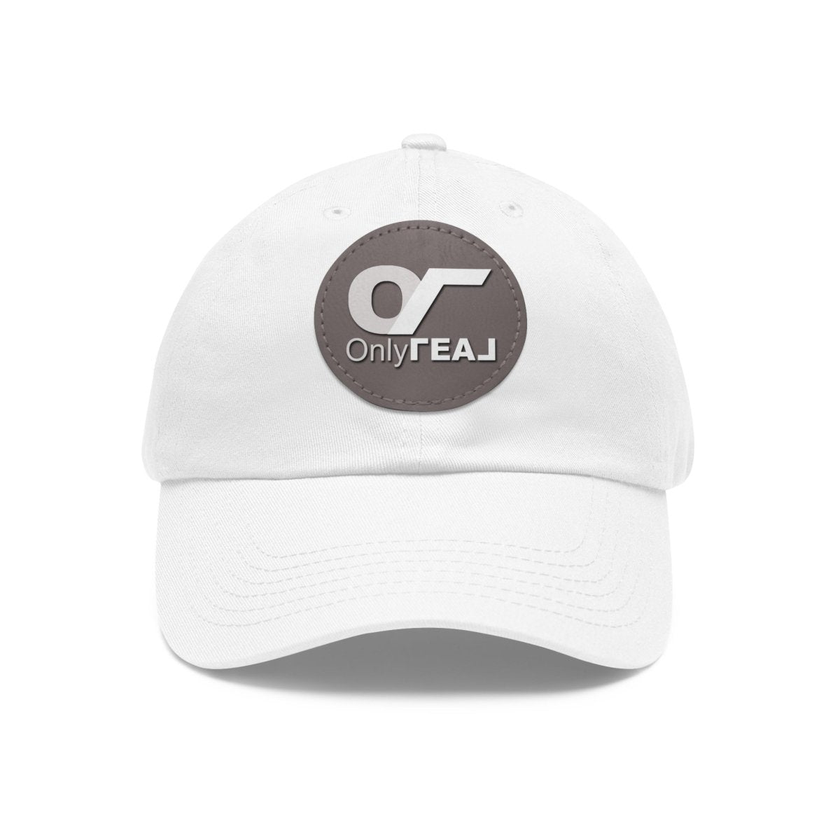 ONLY REAL Fans Hat with Leather Patch - Hats | ShirtyAgents