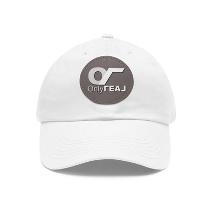 ONLY REAL Fans Hat with Leather Patch - Hats | ShirtyAgents