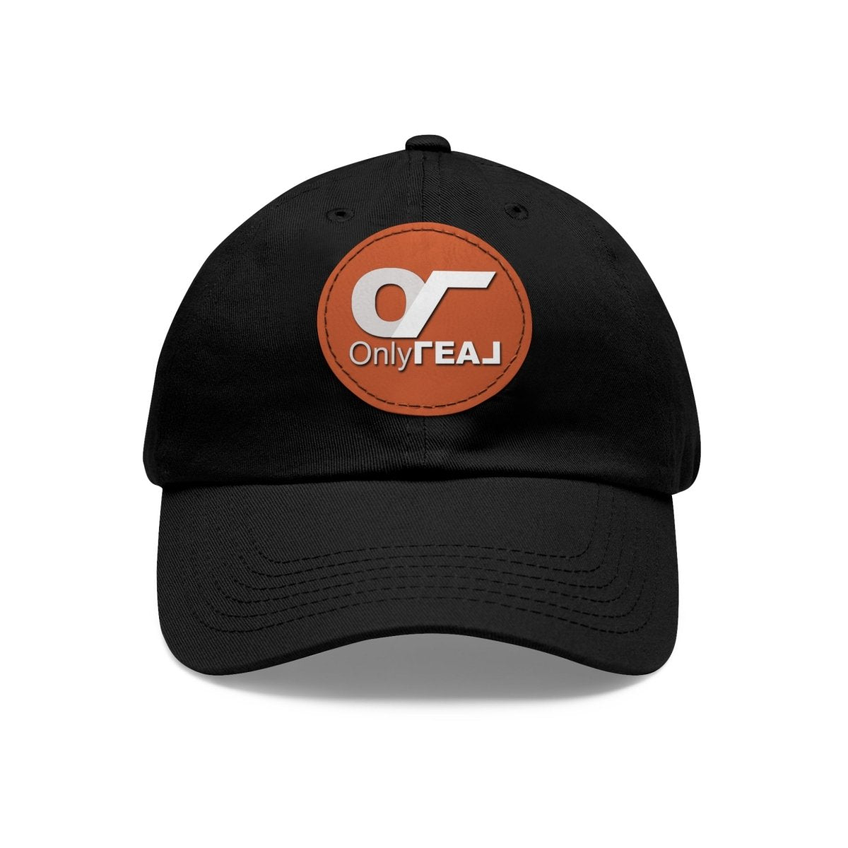 ONLY REAL Fans Hat with Leather Patch - Hats | ShirtyAgents